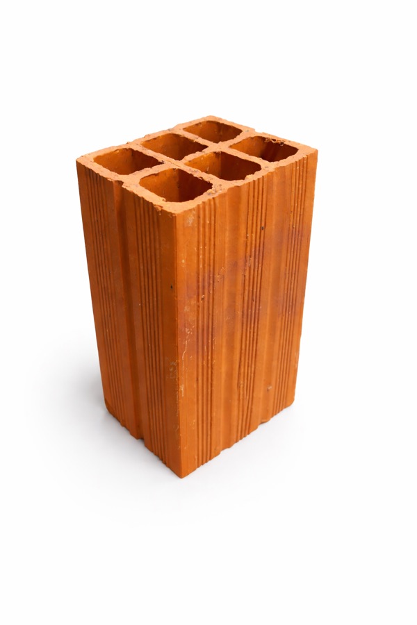 Bloco cerâmico 11,5 x 14 x 24 cm